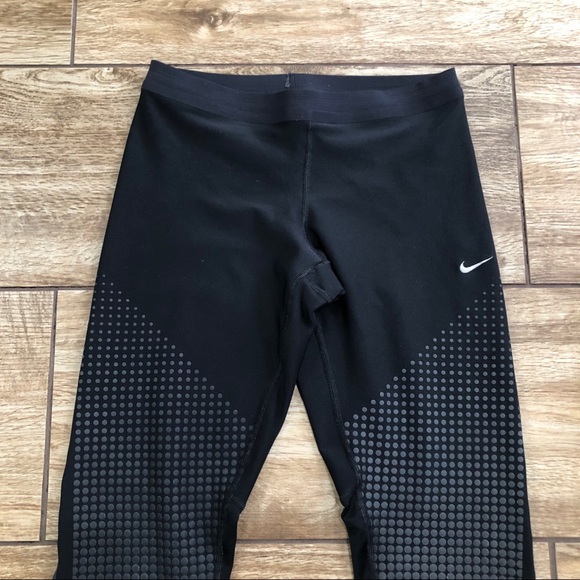Nike leggings Size Small Dri Fit Reflective Speed - Picture 3 of 8